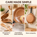Double-Sided Non-Stick Frying Pan, Flip Pancake Pan with Heat-Resistant Handle for Eggs, Pancakes & Toast, Gas Electric & Ceramic Stoves