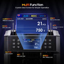 Dual CIS Money Counter with Counterfeit Detection, Mixed Value Bill Counter, 14 Currency Cash Counting Machine with Serial Number Reading, UV MG IR MT Detection, 3.5" TFT Display, AUD USD EUR GBP CNY