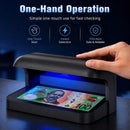 365nm UV Money Detector with Auto Sensor, Counterfeit Currency Verifier, Banknote & Document Checker for AUD, USD, EUR, GBP, CNY & More