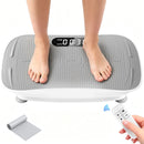 Vibration Plate Exercise Machine, Whole Body Shake Plate with LED Touch Screen & Bluetooth Speaker, Multi-Speed Fitness Platform