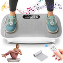 Vibration Plate Exercise Machine, Whole Body Shake Plate with LED Touch Screen & Bluetooth Speaker, Multi-Speed Fitness Platform