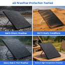 Silicone Cover for Starlink Gen 3 Standard, Waterproof Protective Case, Anti-Scratch, Sand & Hail Protection, Black