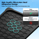 Silicone Cover for Starlink Gen 3 Standard, Waterproof Protective Case, Anti-Scratch, Sand & Hail Protection, Black