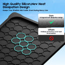 Silicone Cover for Starlink MINI, Anti-Rock/Sand/Hail Waterproof Silicone Case Fits Starlink Standard, Outdoor Roof Protection, Shields Rocks, Sand & Hail-Black