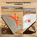 Silicone Cover for Starlink MINI, Anti-Rock/Sand/Hail Waterproof Silicone Case Fits Starlink Standard, Outdoor Roof Protection, Shields Rocks, Sand & Hail-Grey