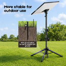 Tripod Mount for Starlink Gen 3, Adjustable Portable Ground Stand with 360° Rotation, 90° Tilt, Anti-Slip Feet & Ground Anchor for RV Camping Travel