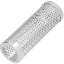304 Stainless Steel Pellet Smoker Tube with Large Capacity Mesh for Hot and Cold Smoking on BBQ Grills, Silver, 15 x 5 cm