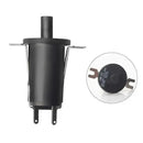 Replacement Door Switch with Screws for Masterbuilt Gravity Series 560, 800, 1050 and XL Digital Charcoal Grill Smokers, Black