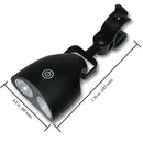Grill Light With 360 Degree Rotation, Heat Resistant LED Clip On BBQ Light for Grilling, Camping and Outdoor Use, Black