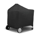 Waterproof Charcoal Grill Cover UV Resistant Weatherproof Protection for Outdoor Camping Black 124 x 65 x 101 cm