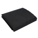 Waterproof Charcoal Grill Cover UV Resistant Weatherproof Protection for Outdoor Camping Black 124 x 65 x 101 cm