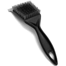 Stainless Steel Grill Brush With Scraper Cleaning Tool For Charcoal Grills Electric Grills And Smokers Black