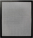 6 Pack Reusable Non-Stick Heat Resistant BBQ Grill Mesh Mats for Gas Charcoal Grills Oven Camping Outdoor Cooking, Silver 30 x 40 cm