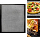 6 Pack Reusable Non-Stick Heat Resistant BBQ Grill Mesh Mats for Gas Charcoal Grills Oven Camping Outdoor Cooking, Silver 30 x 40 cm