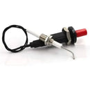 2 Pack Universal BBQ Grill Igniter Kit With Ceramic Spark Plug Cable Push Button for Propane and Natural Gas Grills