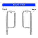 Stainless Steel Gas Grill Burner Tube Replacement for Weber Q100, Q120, Q1000, Q1200 and Baby Q Grills, Silver, 43 cm