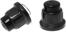 2 Pack AA Battery Push Button Igniter Caps Replacement for Gas Grill Spark Generator, for Gas Grill Repair and BBQ Maintenance, Black