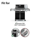 Grill Igniter Kit with 4 Electrodes and Wires for Weber Genesis E330 EP330 S330 CEP330 Gas Grills 2011 and Newer