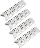 4 Pack Gas Grill Heat Plate Replacement Stainless Steel Heat Shield for Kenmore Master Forge Grills 40.9 x 10 cm