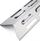 4 Pack Gas Grill Heat Plate Replacement Stainless Steel Heat Shield for Kenmore Master Forge Grills 40.9 x 10 cm