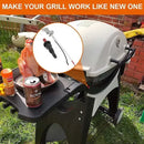 Grill Igniter Kit Replacement for Weber Q300 Q3000, Push Button Piezo Ignition, Plastic Alloy, 60092 Compatible