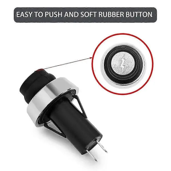 Grill Igniter Replacement Kit for Weber Genesis II Gas Grill Spark Generator Plastic Metal, for Gas Grill Repair and BBQ Maintenance, Black