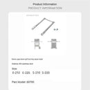 Grill Burner Tube Replacement Stainless Steel Even Heating for Weber Spirit E 210 E 220 S 210 S 220 Silver