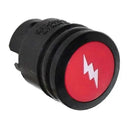 Electronic Ignition Button 2181803 Plastic Replacement Part for Weber Q Series Gas Grill, Red, for Camping, Picnics and Cooking, Black