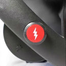 Electronic Ignition Button 2181803 Plastic Replacement Part for Weber Q Series Gas Grill, Red, for Camping, Picnics and Cooking, Black