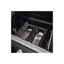 3 Pack Gas Grill Heat Plate Set, Porcelain Steel Burner Cover Replacement for Char-Broil and Kenmore Grills, 37 cm