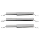 6 Pack Stainless Steel Gas Grill Crossover Tubes, Adjustable Burner Channels for Char-Broil Performance Grills, Silver