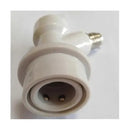 4 Pack MFL Ball Lock Disconnects for Gas and Liquid Keg Lines, 1/4 Inch Quick Connect Fittings, Black and White