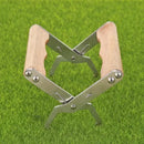 Bee Hive Frame Lifter Tongs Stainless Steel With Wooden Handle for Beekeepers Hive Inspection and Honey Harvesting