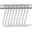 15 Pack Stainless Steel Smoking Hooks, Sharp Meat and Fish Hooks for Home Smoking, BBQ, Butchery and Food Preparation, 15 cm