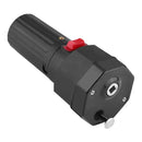 Electric Grill Rotisserie Motor 1.5V Battery Powered Heat Resistant Low Noise for BBQ Barbecue Spit Black