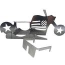 Stainless Steel Beer Can Chicken Holder, Portable Roaster Rack for Grills, Smokers, Ovens and Outdoor BBQ, Silver, 33 cm