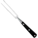 Stainless Steel Carving Fork with Heat Resistant ABS Handle for Meat Poultry and Turkey, for Home, Garden and Everyday Use, Black