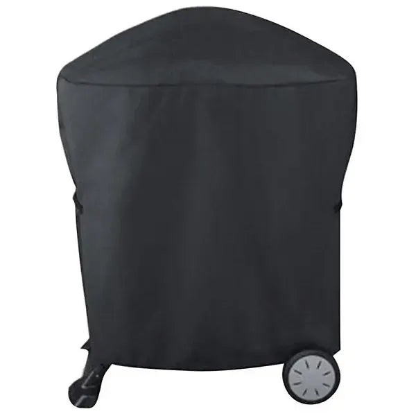 420D Waterproof Grill Cover Oxford Fabric for Weber Q1000 Q2000 Series Outdoor BBQ Protection Black 54 x 76 x 69 cm