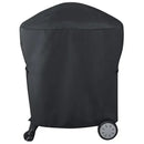 420D Waterproof Grill Cover Oxford Fabric for Weber Q1000 Q2000 Series Outdoor BBQ Protection Black 54 x 76 x 69 cm