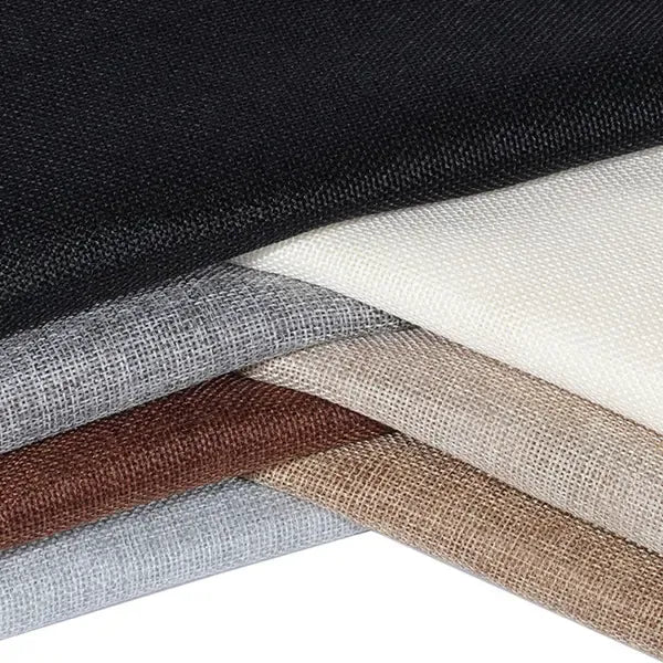 Polyester Speaker Grill Cloth, Acoustic Dustproof Fabric for Speaker Repair, Home Theatre and Conference Room Use, Khaki, 2 m x 1.5 m