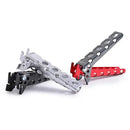 Aluminum Pot Gripper Foldable Lightweight Cooking Handle Clamp for Camping Kitchen Cookware Black 12.5 cm