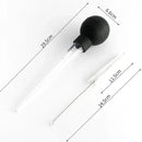 Turkey Baster with Cleaning Brush, Food-Grade Heat Resistant Marinade Injector for Roasting, Grilling and Oven Cooking, Black