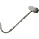 2 Pack Stainless Steel T Handle Meat Hooks for Butchers, Restaurants, Smoking, Grilling and Food Preparation, for Hanging Meat Safely