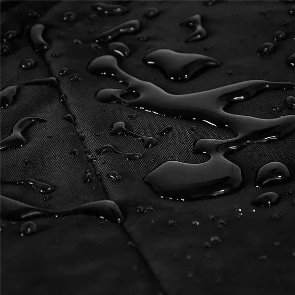 Round Fire Pit Cover, Waterproof UV Resistant Polyester Protection for Outdoor Patio Braziers and Garden Storage, Black, 76 x 30 cm