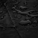 Round Fire Pit Cover, Waterproof UV Resistant Polyester Protection for Outdoor Patio Braziers and Garden Storage, Black, 76 x 30 cm