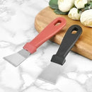 5 Piece Kitchen Cleaning Scraper and Wire Brush Set with Non-Slip Handles for Stoves, Ovens, Cooktops and Crevice Cleaning