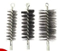 3 Pack Chimney Pipe Cleaning Brushes with Handles, Heavy Duty Steel Wire Brushes for Stove Flues and Boilers, 30, 50 and 80 mm