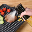 300 mL Plastic Oil Spray Bottle, Cooking Sprayer for Grilling, Picnics, Salads and Everyday Kitchen Use, Black
