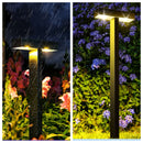 Solar Powered Garden Ground Light with Automatic Dusk to Dawn Sensor, Waterproof Stake Lamp for Paths, Lawns, Patios and Landscapes