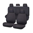 Seat Covers for MITSUBISHI TRITON FR ML-MN SERIES 06/2006? 2015 DUAL CAB UTILITY FR CHARCOAL CHALLENGER